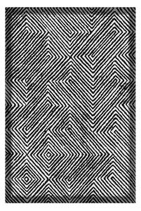 Černobílý pratelný běhoun 60x200 cm Tierra – Vitaus