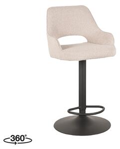 LABEL51 Bar stool Fer - Natural - Boucle