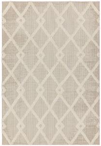 Tribeca Design Kusový koberec Mola Beige/Cream Diamond Rozměry: 160x230 cm