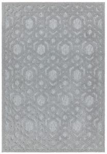 Tribeca Design Kusový koberec Secco Silver Geometric Rozměry: 160x230 cm
