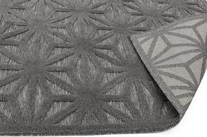 Tribeca Design Kusový koberec Secco Anthracite Star Rozměry: 80x150 cm