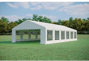 Zahradní Párty stan 6x12m PVC Standard PLUS Ohnivzdorný barva Zeleno-bílá