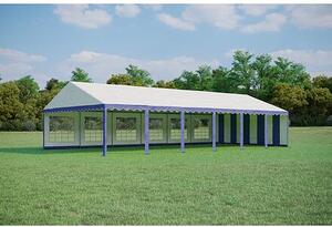Zahradní Párty stan 6x12m PVC Standard PLUS Ohnivzdorný barva Zeleno-bílá