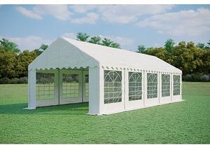 Párty stan 4x10m - PVC Standard Ohnivzdorný barva Bílá