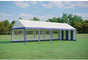 Párty stan 4x10m - PVC Standard Ohnivzdorný barva Bílá