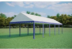 Párty stan 4x10m - PVC Standard Ohnivzdorný barva Bílá