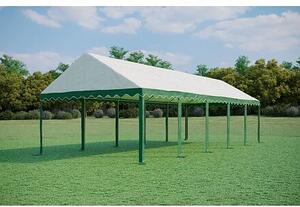 Párty stan 4x10m - PVC Standard Ohnivzdorný barva Bílá
