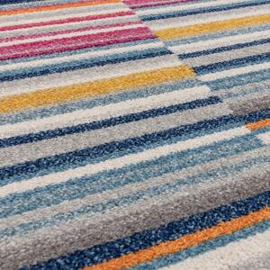 Tribeca Design Kusový koberec Jars Multicolor Stripe Rozměry: 80x150 cm