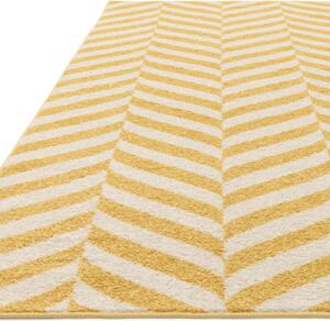 Tribeca Design Kusový koberec Jars Yellow Chevron Rozměry: 200x290 cm