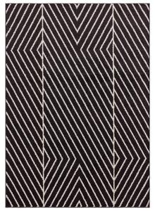 Tribeca Design Kusový koberec Jars Black Linear Rozměry: 80x150 cm