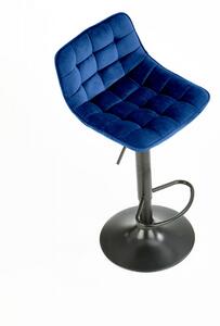 HALMAR Barová židle Forbia tmavě modrá