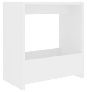 Odkládací stolek bílý 50 x 26 x 50 cm dřevotříska