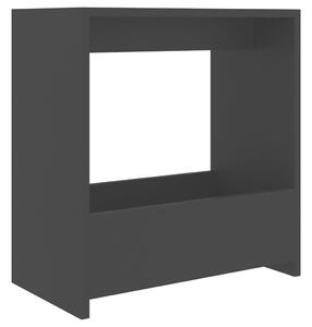 Odkládací stolek černý 50 x 26 x 50 cm dřevotříska