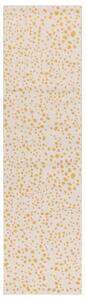 Tribeca Design Kusový koberec Jars Yellow Spotty běhoun Rozměry: 66x240 cm