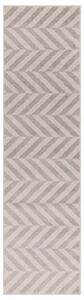 Tribeca Design Kusový koberec Jars Grey Chevron běhoun Rozměry: 66x240 cm
