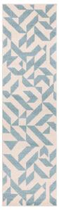 Tribeca Design Kusový koberec Jars Blue Shapes běhoun Rozměry: 66x240 cm