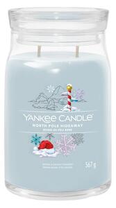 Yankee Candle - Vonná svíčka NORTH POLE HIDEAWAY velká 567g 60-90 hod