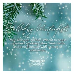 Yankee Candle - Vonná svíčka HOLIDAY WINTERFEST velká 567g 60-90 hod