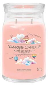 Yankee Candle - Vonná svíčka WATERCOLOUR SKIES velká 567g 60-90 hod