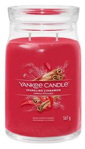Yankee Candle - Vonná svíčka SPARKLING CINNAMON velká 567g 60-90 hod