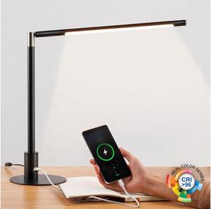 BRILAGI - LED Stmív. stolní lampa s USB porty VARIO LED/7W/230V CRI 96