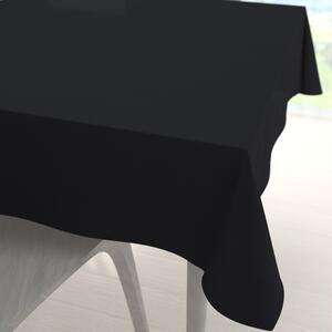Biante Čtvercový bavlněný saténový ubrus ST-006 Černý 80x80 cm