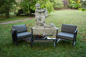 Bello Giardino Sada zahradního nábytku Mostrare šedá