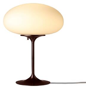 GUBI Gubi stolní lampa Stemlite, černá-červená, výška 42 cm, stmívatelné, stmívatelný, Červená, Obývací pokoj / jídelna, kov, Design