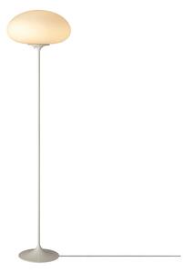 GUBI Gubi Stojací lampa Stemlite, šedá, výška 150 cm, stmívatelné, stmívatelný, Hliník / šedá / zinek, Obývací pokoj / jídelna, kov, Design