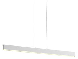 Závěsné svítidlo bílé vč. LED 3-stupňové stmívatelné 2700-4000K s přepínačem - Keane
