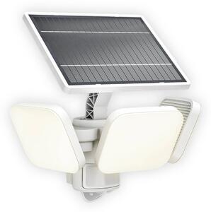 Philips Solární lampa Zyren, bílé, 3 000 K, senzor, IP65, Bílá / opál, Plast