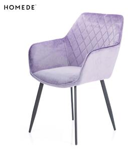 HOMEDE Designová židle Vialli fialová