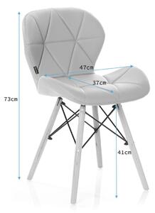 HOMEDE Designová židle Silla žlutá