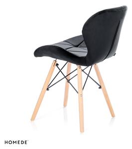 HOMEDE Designová židle Silla černá