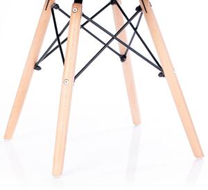 HOMEDE Designová židle Silla černá