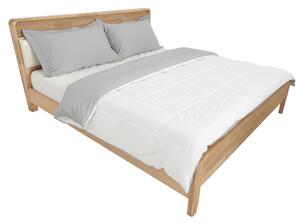 Manželská postel 180 cm Kinkel 1 (přírodní) (s roštem)