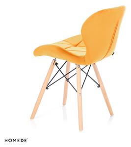 HOMEDE Designová židle Silla žlutá
