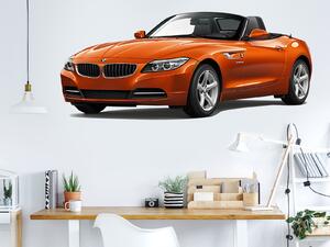 BMW Z4 textilní přelepitelná samolepka na zeď 47 x 21 cm