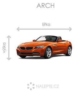 BMW Z4 textilní přelepitelná samolepka na zeď 47 x 21 cm
