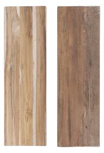 Nordic Experience Lavice Barlo z přírodního teakového dřeva 90 cm
