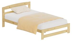 Jednolůžková postel 120 cm Aimar 1 (přírodní) (s roštem)