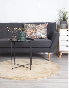 House Nordic Postranní stolek Bastia (Odkládací stolek z černé práškově lakované oceli)