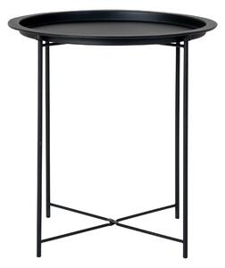Černý odkládací stolek Bowl