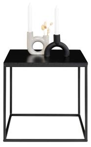 House Nordic Odkládací stolek, černý, černý rám\n45x45x45 cm (Černá)