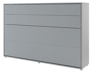 Sklápěcí postel BC-05 120x200 Bed-Concept, Rozměr postele: 120x200, Barva: šedá, LED světlo s USB: bez LED světla s USB, Vnitřní osvětlení pod policemi: bez osvětlení políc 5902928397338