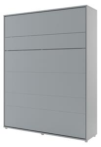 Sklápěcí postel BC-12 160x200 Bed-Concept, Rozměr postele: 160 x 200 cm, Barva: šedá, Osvětlení: bez osvětlení, LED světlo s USB: bez LED světla s USB 5902928398205
