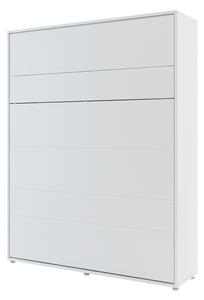 Sklápěcí postel BC-12 160x200 Bed-Concept, Rozměr postele: 160 x 200 cm, Barva: bílá, Osvětlení: bez osvětlení, LED světlo s USB: bez LED světla s USB 5902928398229