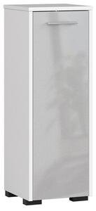 Koupelnová skříňka FIN S30 - bílá/metalic lesk