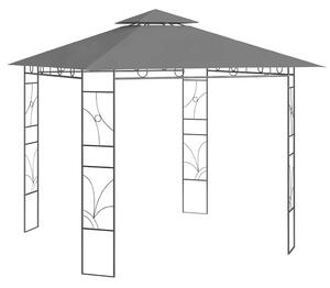 Altán 3 x 3 x 2,7 m antracitový 160 g/m² 313914