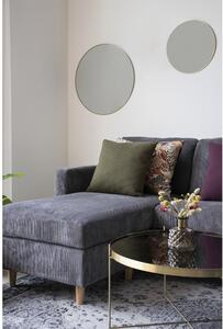 House Nordic Zrcadlo Jersey (Zrcadlo s rámem mosazného vzhledu Ø40 cm)
